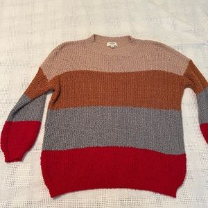 UMgee sweater striped color block